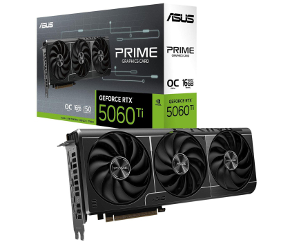 Karta graficzna ASUS GeForce RTX 5060 Ti Prime OC 16GB GDDR7 DLSS4 PRIME-RTX5060TI-O16G